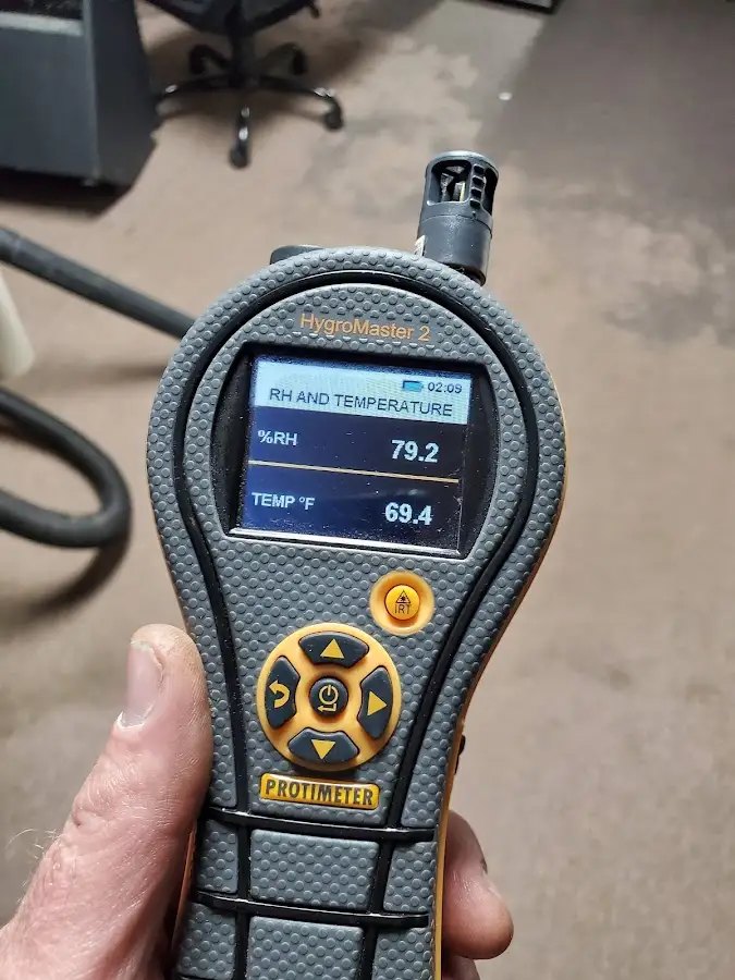 Moisture meter humidity assessment for Fire & Smoke Damage Restoration in Bayou Blue
